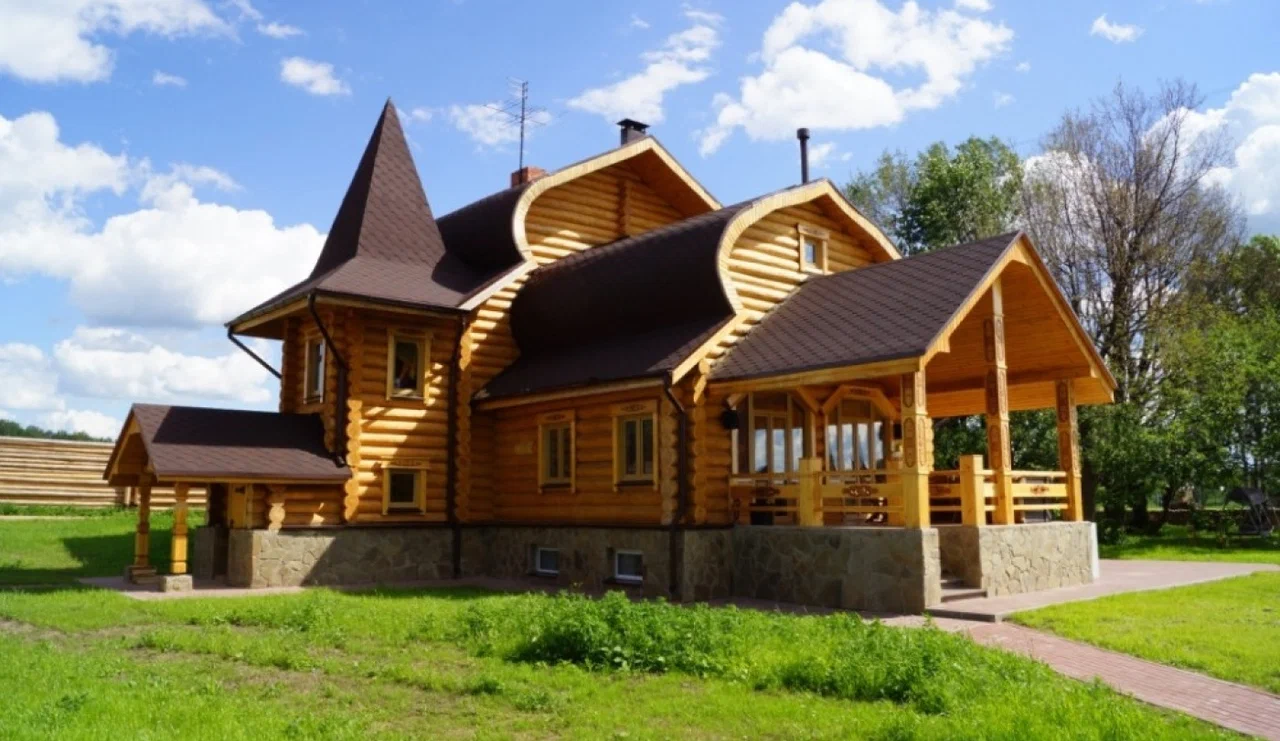 Деревянные коттеджи